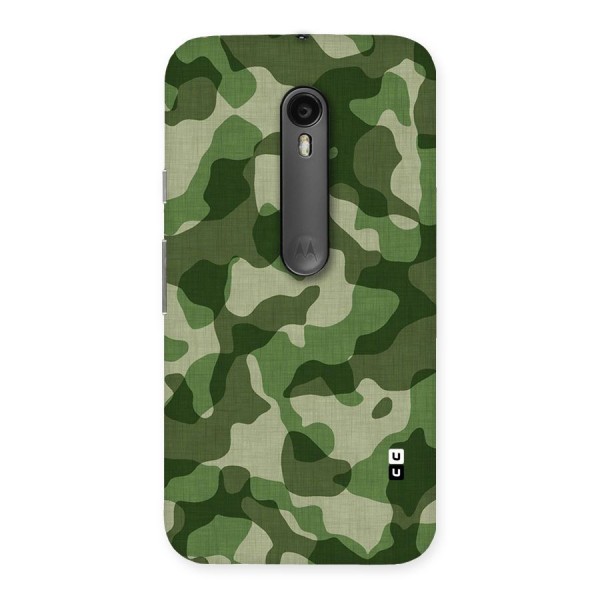 Camouflage Pattern Art Back Case for Moto G3
