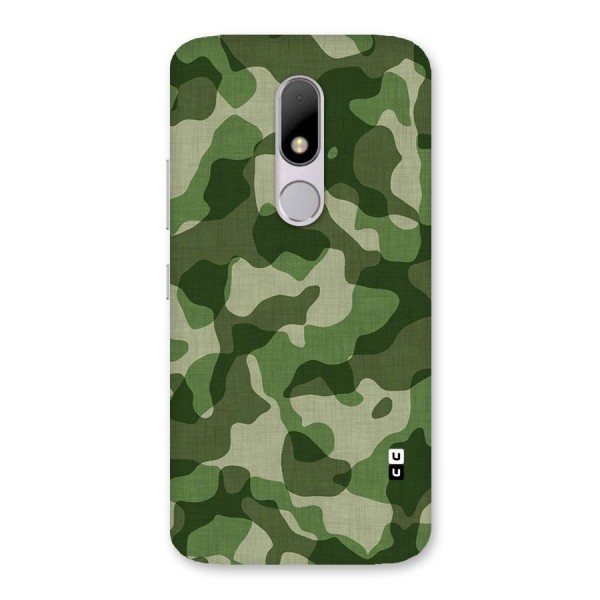 Camouflage Pattern Art Back Case for Moto M