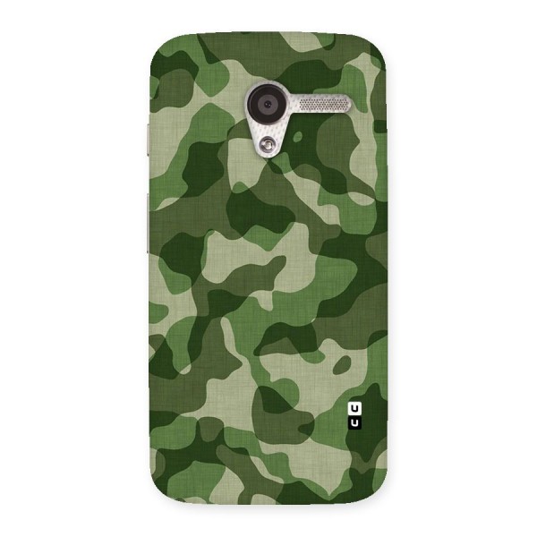 Camouflage Pattern Art Back Case for Moto X