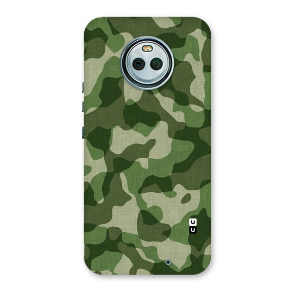 Camouflage Pattern Art Back Case for Moto X4