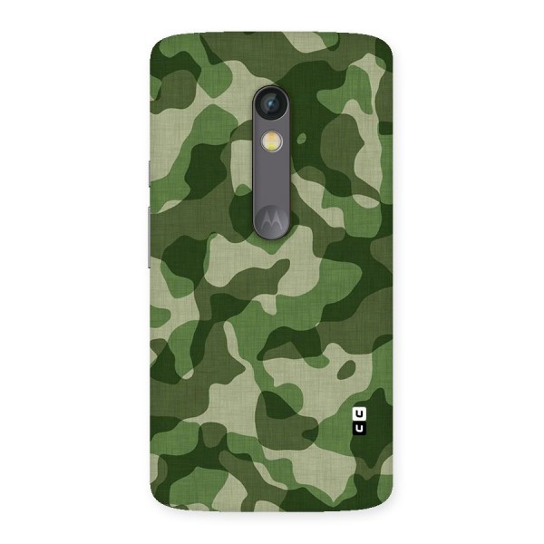 Camouflage Pattern Art Back Case for Moto X Play