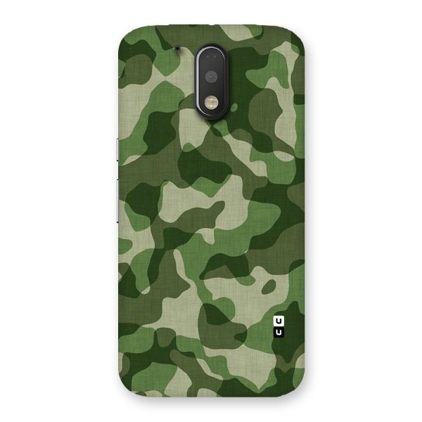Camouflage Pattern Art Back Case for Motorola Moto G4