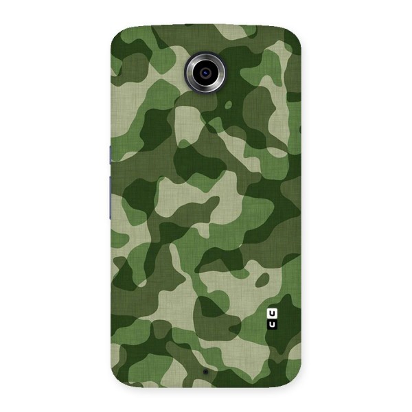 Camouflage Pattern Art Back Case for Nexsus 6