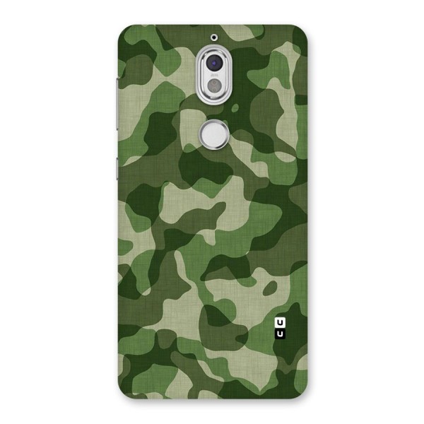 Camouflage Pattern Art Back Case for Nokia 7