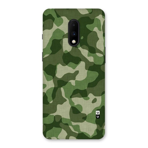 Camouflage Pattern Art Back Case for OnePlus 7