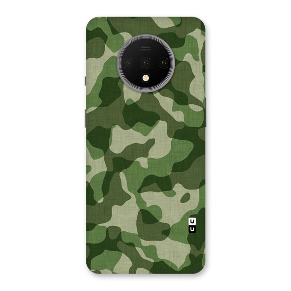 Camouflage Pattern Art Back Case for OnePlus 7T