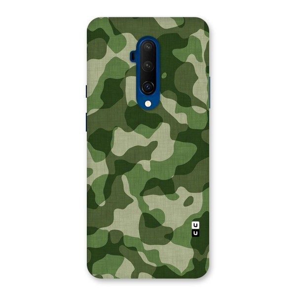 Camouflage Pattern Art Back Case for OnePlus 7T Pro