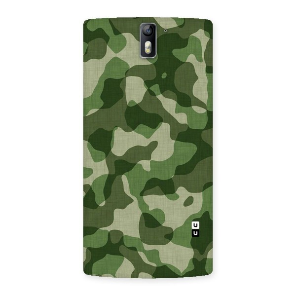 Camouflage Pattern Art Back Case for One Plus One