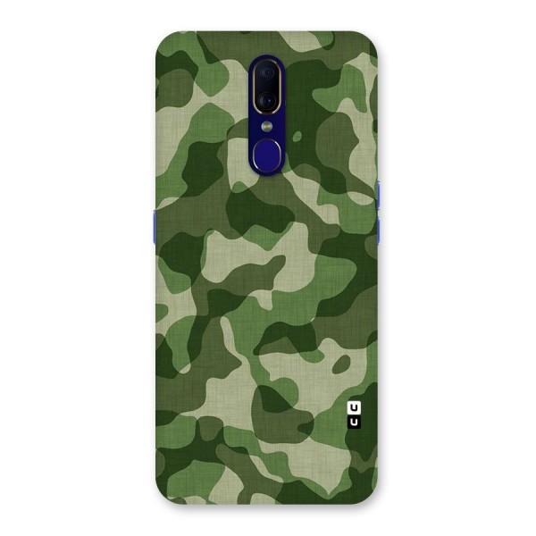 Camouflage Pattern Art Back Case for Oppo F11