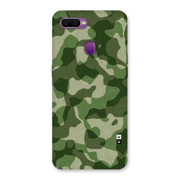 Camouflage Pattern Art Back Case for Oppo F9