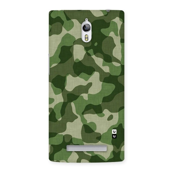 Camouflage Pattern Art Back Case for Oppo Find 7
