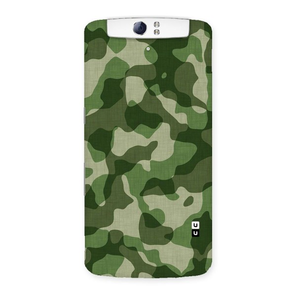 Camouflage Pattern Art Back Case for Oppo N1