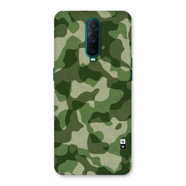 Camouflage Pattern Art Back Case for Oppo R17 Pro