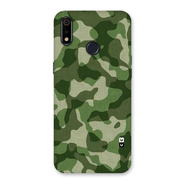 Camouflage Pattern Art Back Case for Realme 3i