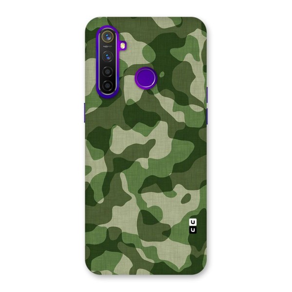 Camouflage Pattern Art Back Case for Realme 5 Pro