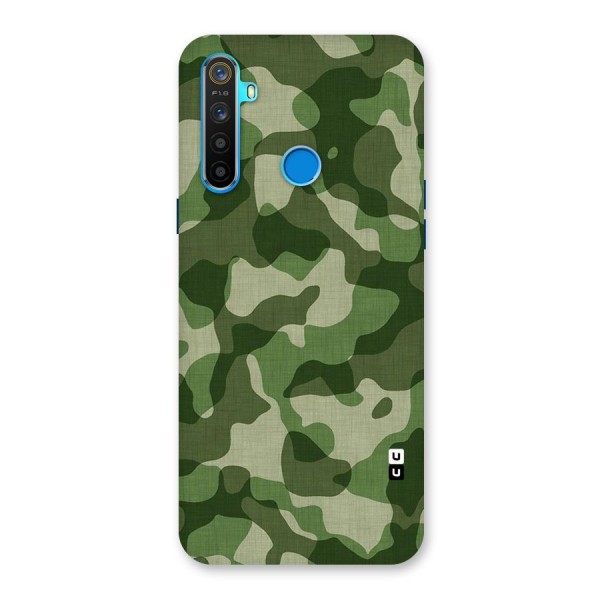 Camouflage Pattern Art Back Case for Realme 5s