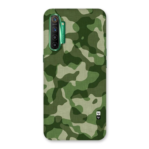 Camouflage Pattern Art Back Case for Realme X2