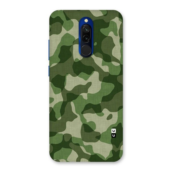 Camouflage Pattern Art Back Case for Redmi 8