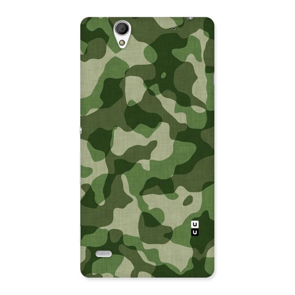 Camouflage Pattern Art Back Case for Sony Xperia C4