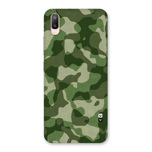 Camouflage Pattern Art Back Case for Vivo V11 Pro