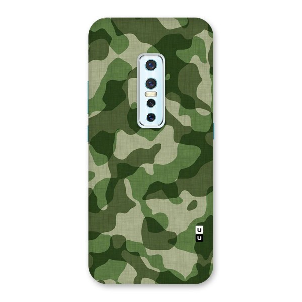 Camouflage Pattern Art Back Case for Vivo V17 Pro