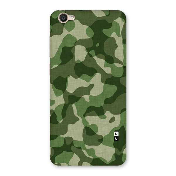 Camouflage Pattern Art Back Case for Vivo Y55