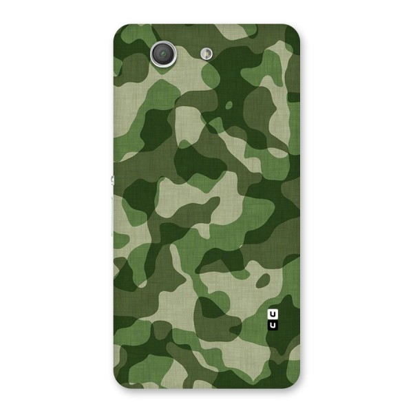 Camouflage Pattern Art Back Case for Xperia Z3 Compact