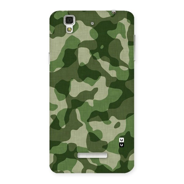 Camouflage Pattern Art Back Case for YU Yureka Plus
