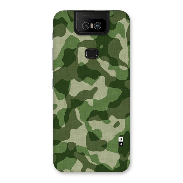 Camouflage Pattern Art Back Case for Zenfone 6z
