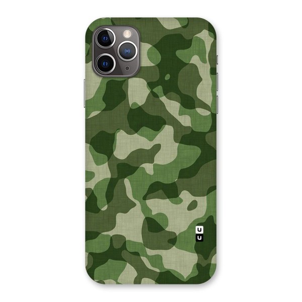 Camouflage Pattern Art Back Case for iPhone 11 Pro Max