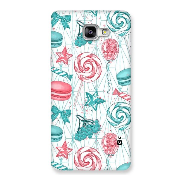 Candies And Macroons Back Case for Galaxy A9