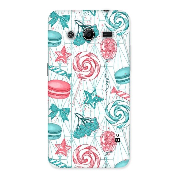 Candies And Macroons Back Case for Galaxy Core 2