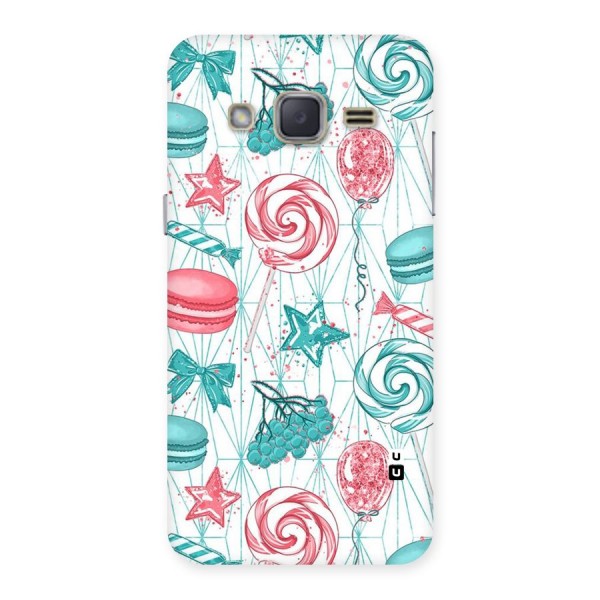 Candies And Macroons Back Case for Galaxy J2