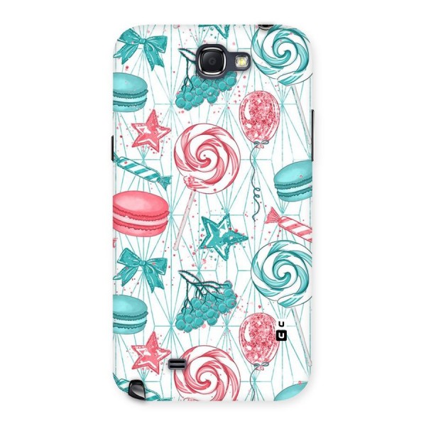 Candies And Macroons Back Case for Galaxy Note 2