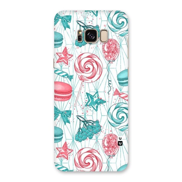 Candies And Macroons Back Case for Galaxy S8 Plus
