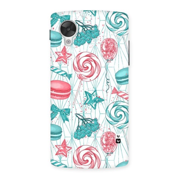 Candies And Macroons Back Case for Google Nexsus 5