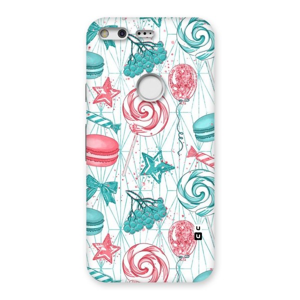 Candies And Macroons Back Case for Google Pixel