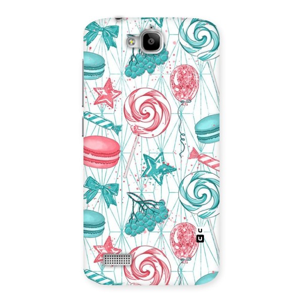 Candies And Macroons Back Case for Honor Holly