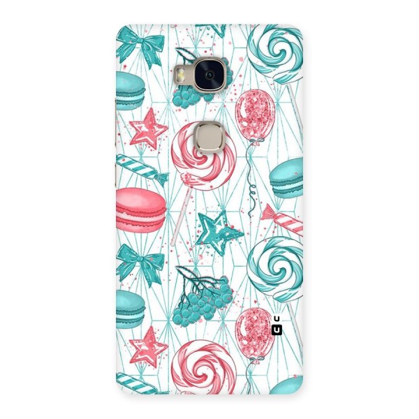 Candies And Macroons Back Case for Huawei Honor 5X