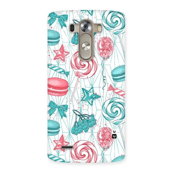 Candies And Macroons Back Case for LG G3