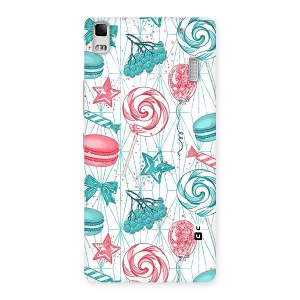 Candies And Macroons Back Case for Lenovo A7000