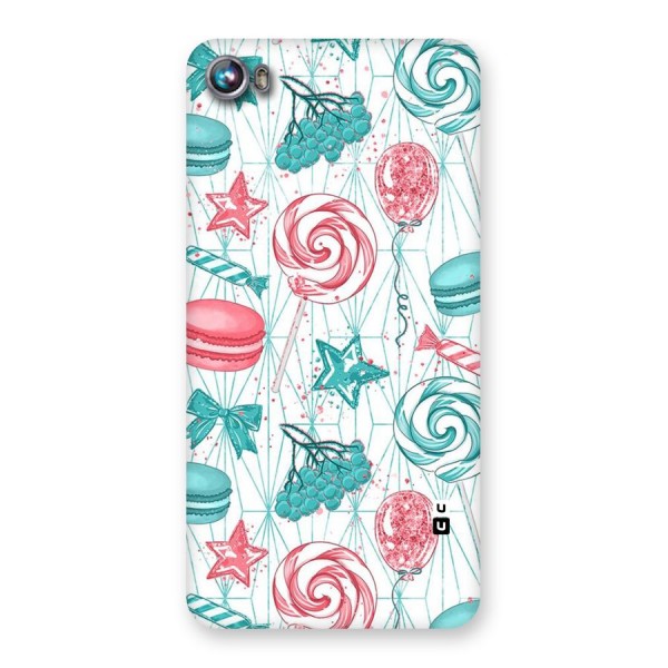 Candies And Macroons Back Case for Micromax Canvas Fire 4 A107