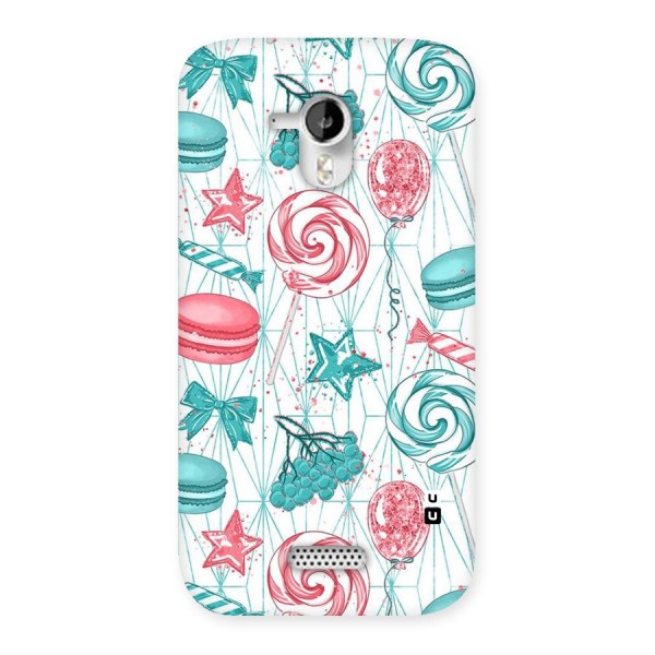 Candies And Macroons Back Case for Micromax Canvas HD A116