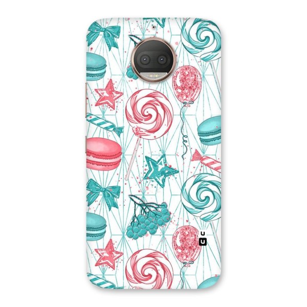 Candies And Macroons Back Case for Moto G5s Plus