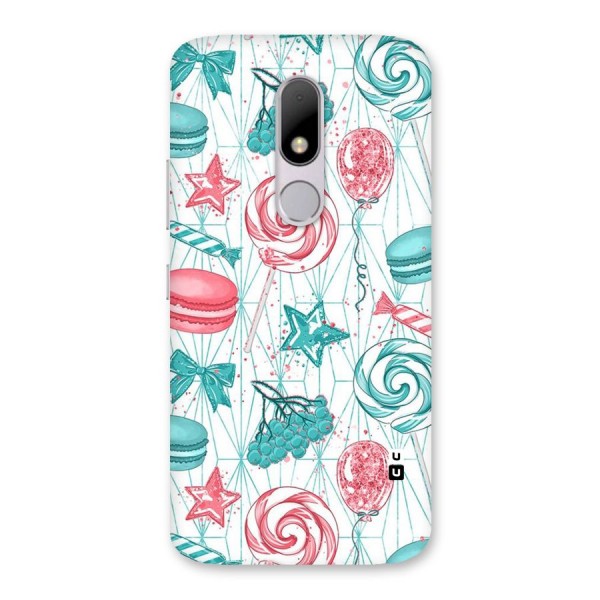 Candies And Macroons Back Case for Moto M