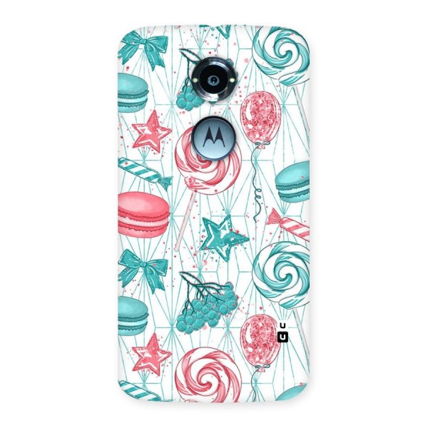 Candies And Macroons Back Case for Moto X 2nd Gen