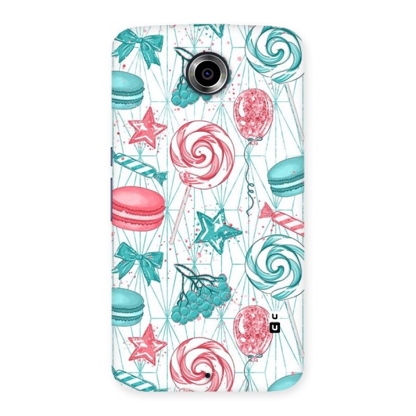 Candies And Macroons Back Case for Nexsus 6