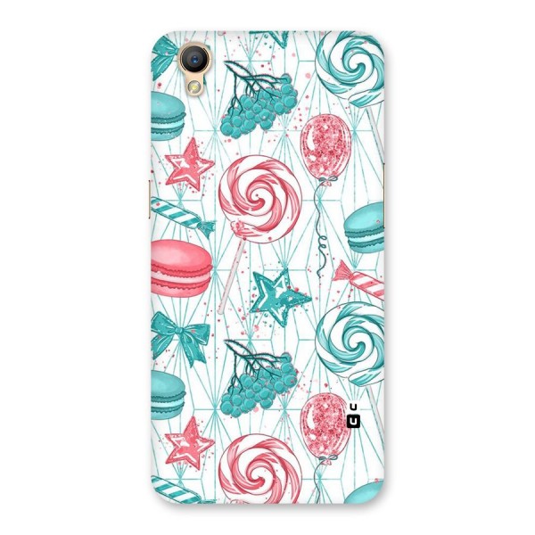 Candies And Macroons Back Case for Oppo A37