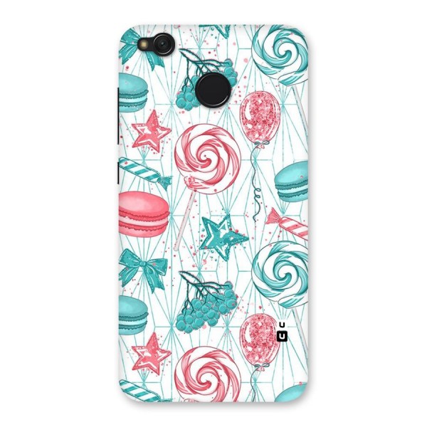 Candies And Macroons Back Case for Redmi 4
