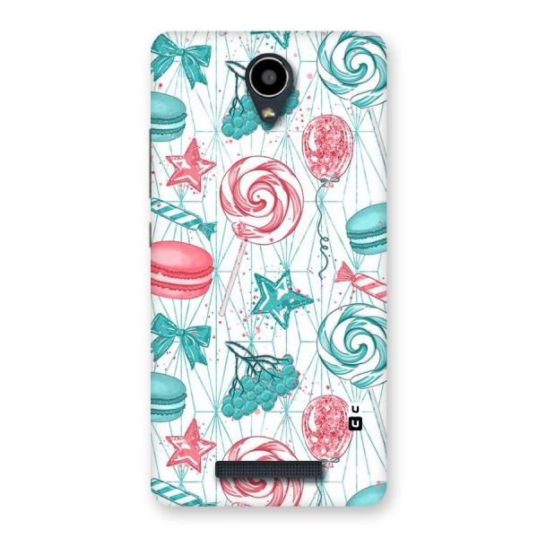 Candies And Macroons Back Case for Redmi Note 2